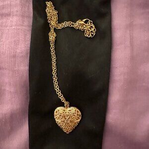 New luxury 14kt gold plated women's necklace pendant 22 inch